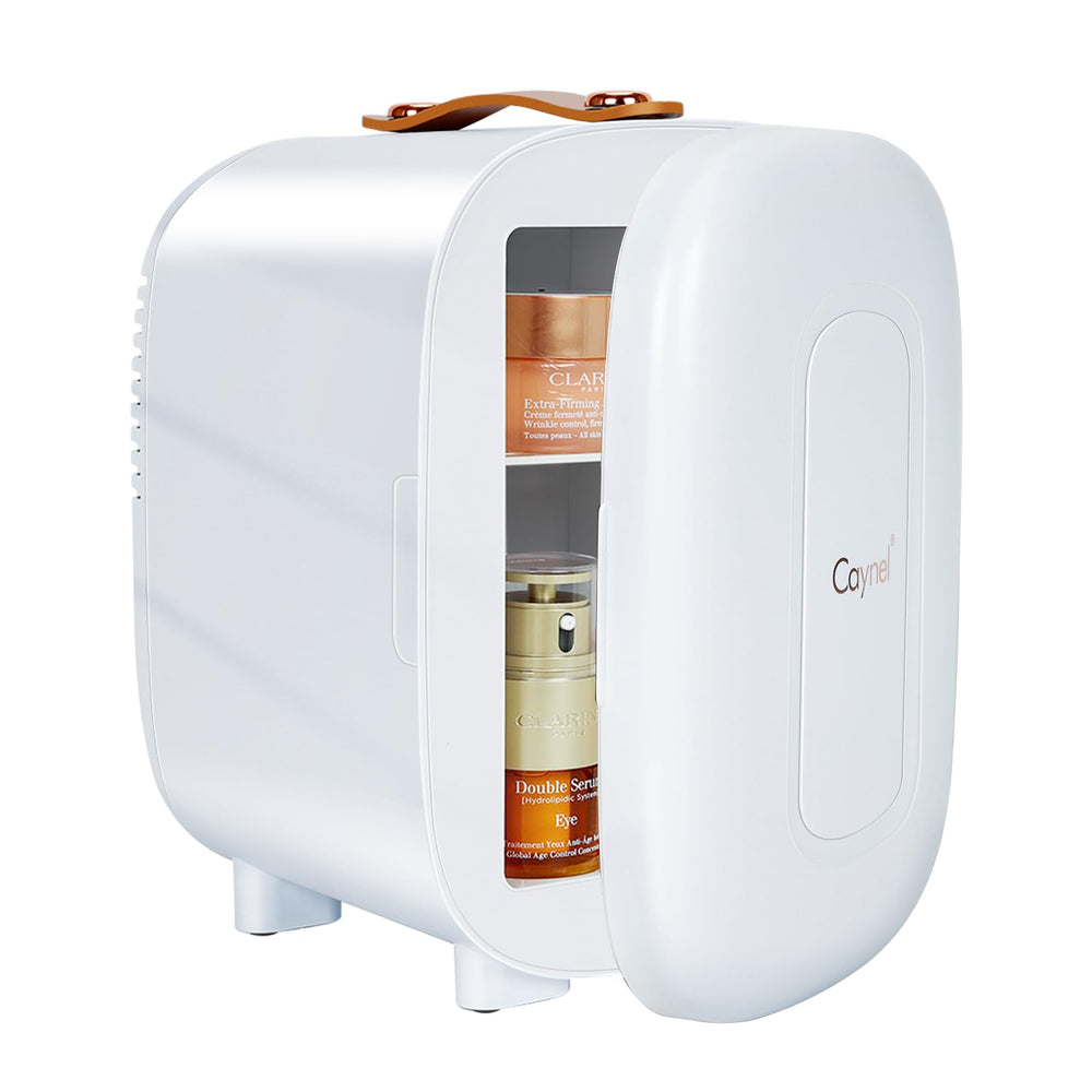 CAYNEL Mini Fridge Portable Thermoelectric 4 Liter Cooler and