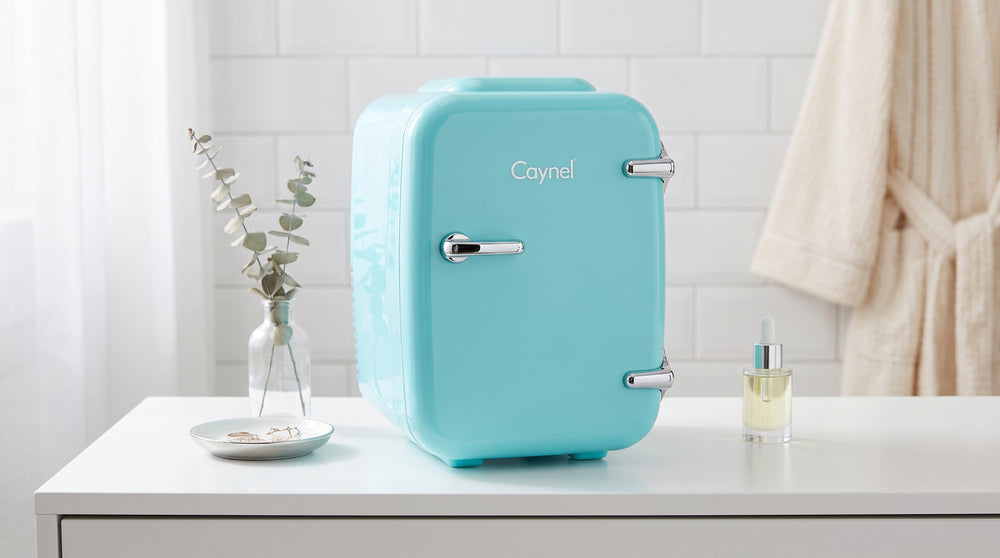 CAYNEL Cosmetic Refrigerator Aqua Blue – Caynel Direct