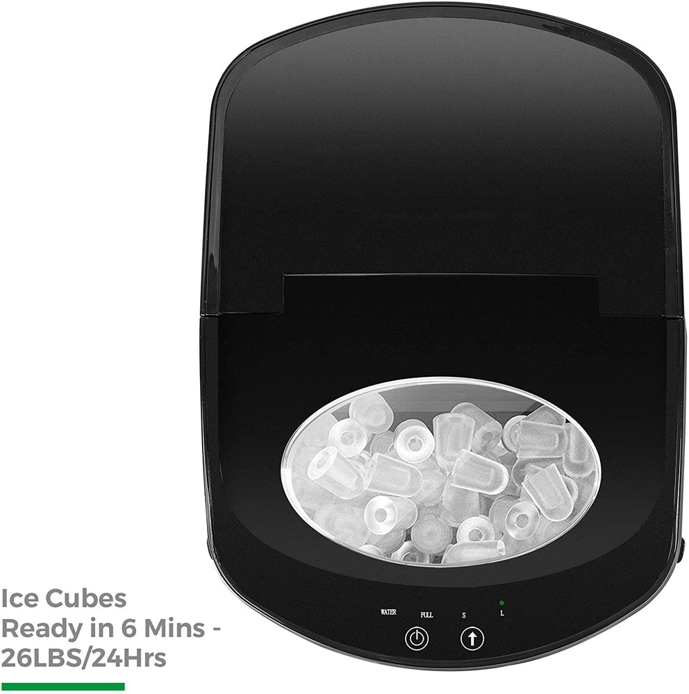 
            
                Load image into Gallery viewer, Caynel Countertop Ice Maker – 9 Ice Cubes Ready in 6 Mins - 26LBS/24Hrs - Caynel Direct
            
        